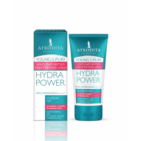 Afrodita YOUNG & PURE HYDRA POWER Hidratáló gél